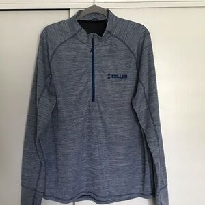 Men's Blue Long Sleeve Shirt